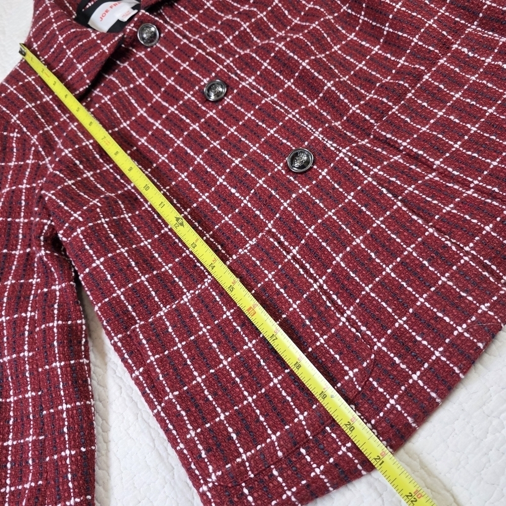 Joe Fresh Red Plaid Jacket & Skirtall Dress Set - Picture 8 of 16